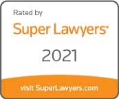 Super Lawyers 2021 Badge